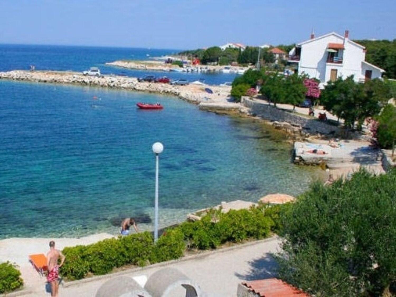 Apartments Milja - 10 M From Sea Mandre Exterior foto